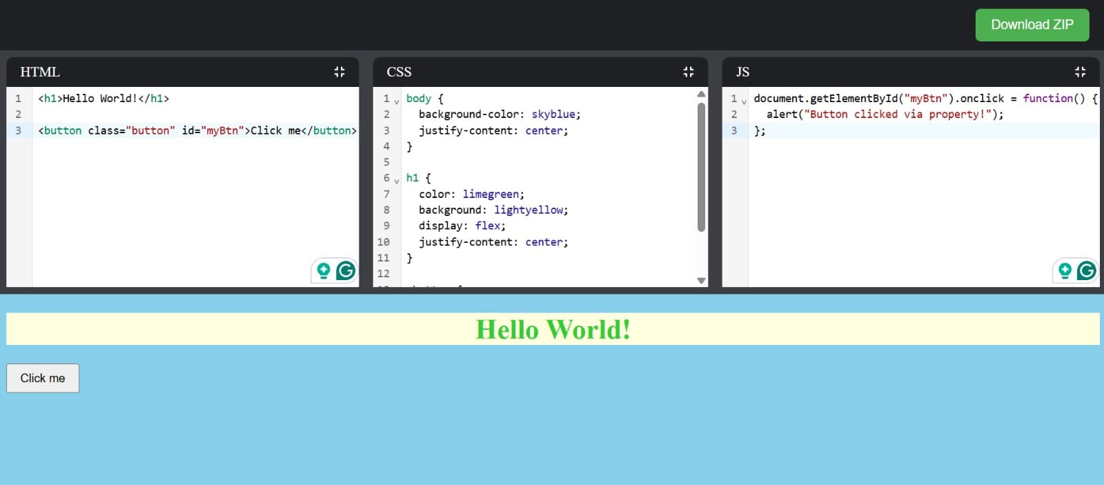 Codepen clone